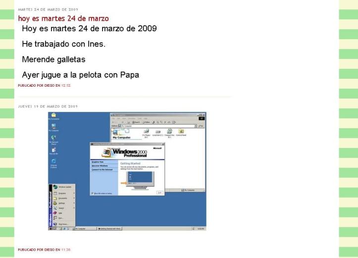 Uso de una imagen de su interés (sistemas operativos) como refuerzo.