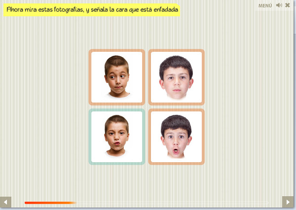 Actividad de evaluación con fotografías "Aprendo con Leo" 