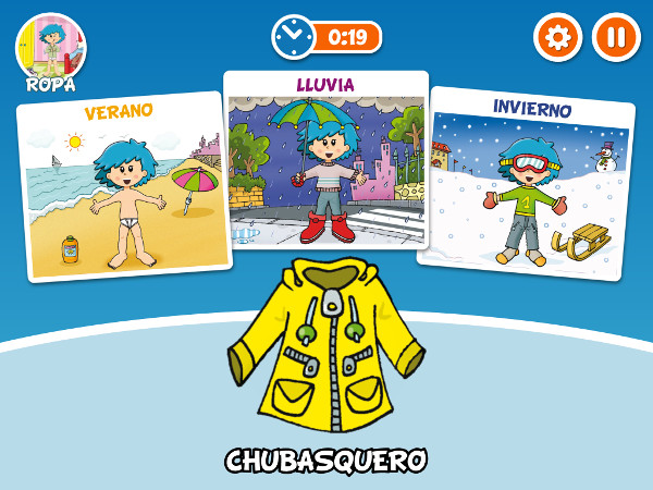 Aprende a vestirte en función del tiempo: calor, frío o lluvia.